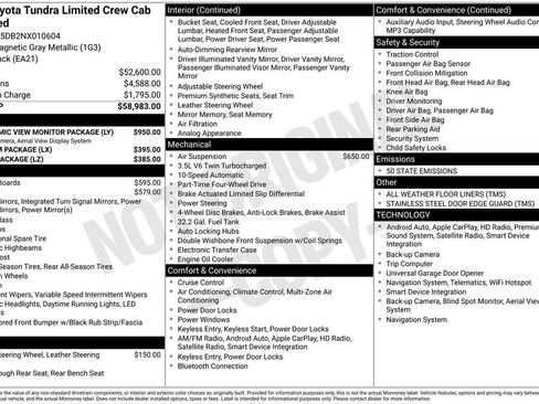 Used 2022 Toyota Tundra Limited image 31