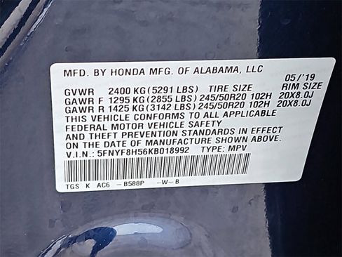 Used 2019 Honda Passport EX-L image 41