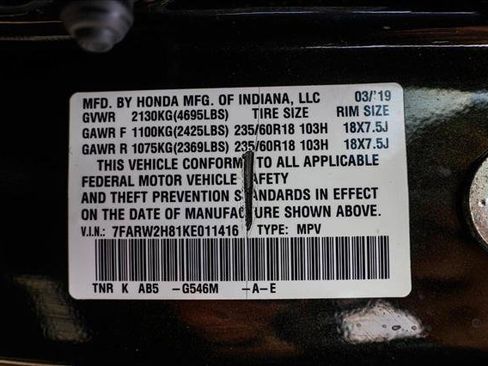 Used 2019 Honda CR-V EX-L image 25