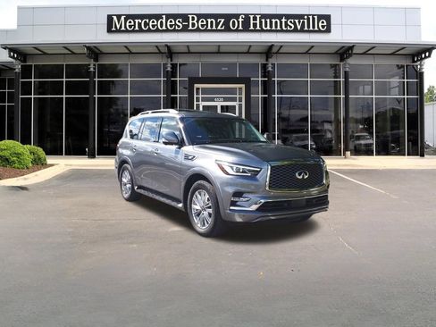 Used 2021 INFINITI QX80 Luxe w/ Cargo Package RWD image 1