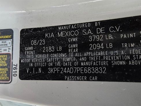 Used 2023 Kia Forte LXS w/ LXS Technology Package FWD image 31