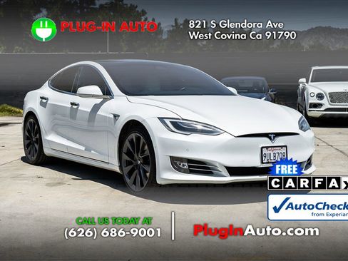 Used 2018 Tesla Model S 75D AWD/4WD image 2