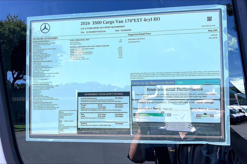 New 2026 Mercedes-Benz Sprinter 3500 image 13