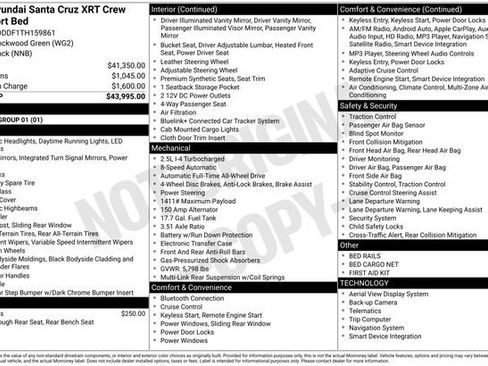 New 2026 Hyundai Santa Cruz XRT AWD/4WD image 35