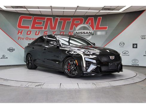 Used 2023 Cadillac CT4 V Blackwing w/ Driver Assist Package RWD image 1