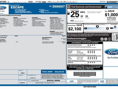 Used 2014 Ford Escape SE AWD/4WD image 29