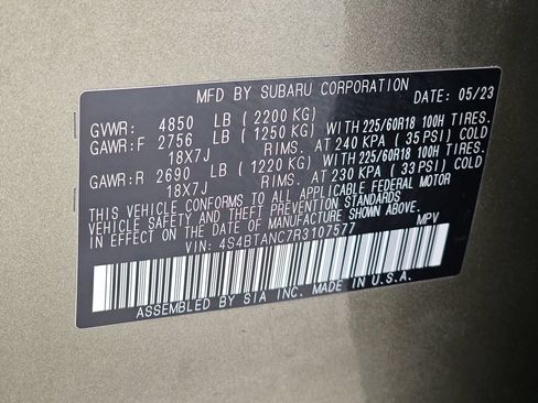 Certified 2024 Subaru Outback Limited AWD/4WD image 43