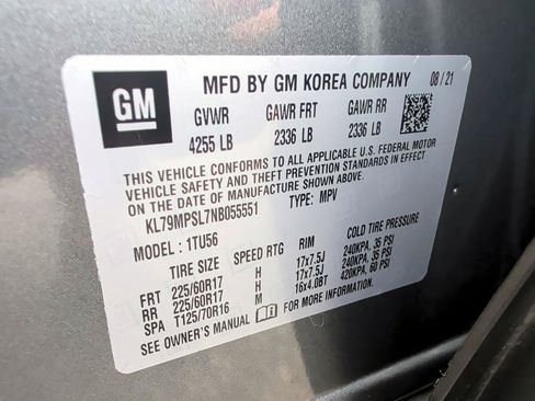 Used 2022 Chevrolet TrailBlazer LT FWD image 32