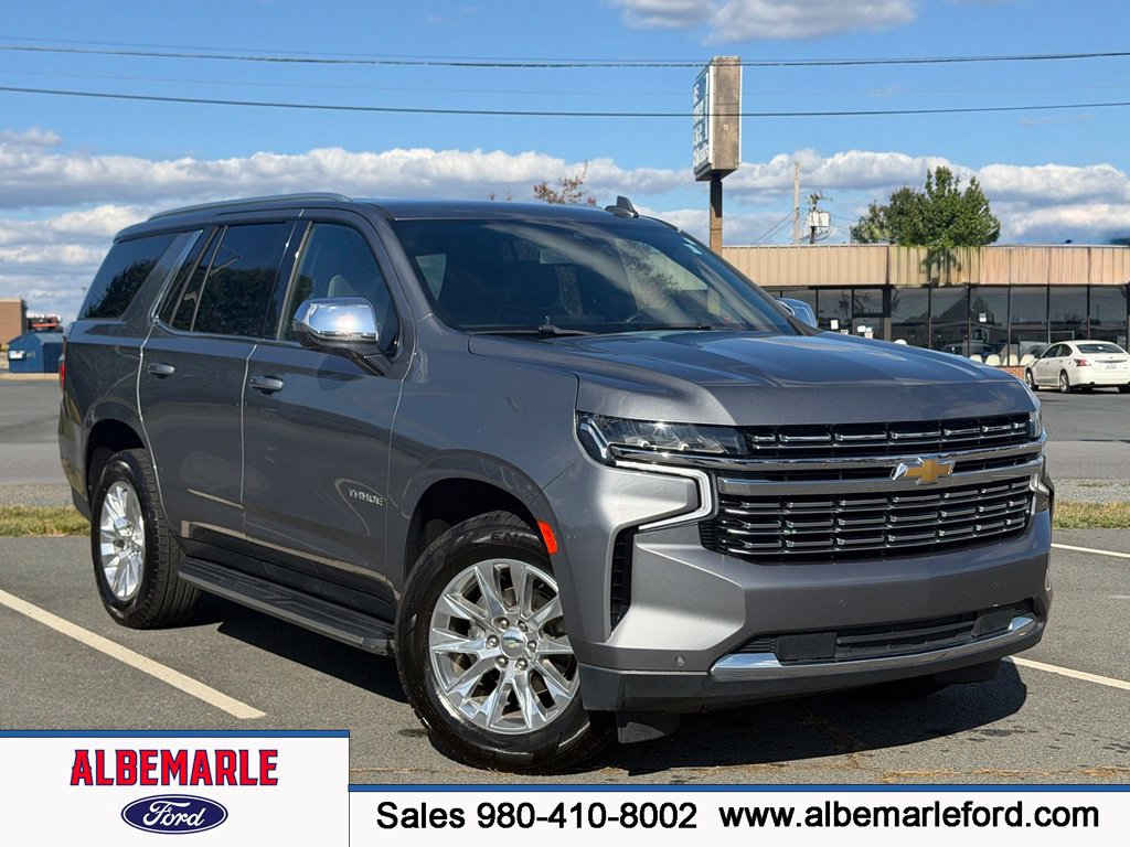 Used 2021 Chevrolet Tahoe Premier RWD image 1