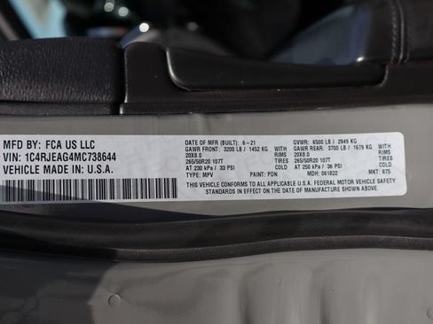 Used 2021 Jeep Grand Cherokee Laredo X RWD image 50