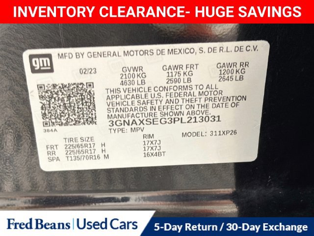 Used 2023 Chevrolet Equinox LS w/ LS Convenience Package AWD/4WD image 35