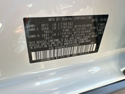 New 2026 Subaru Crosstrek 2.5i Limited w/ Crosstrek Mirror Package AWD/4WD image 30