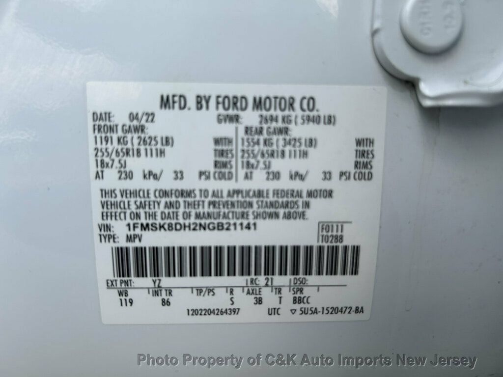 Used 2022 Ford Explorer XLT AWD/4WD image 29
