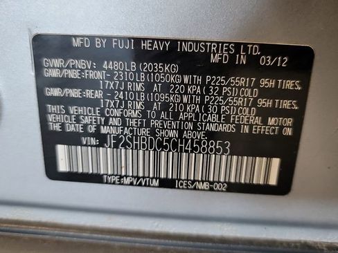 Used 2012 Subaru Forester 2.5X Premium w/ Popular Pkg 3 AWD/4WD image 34