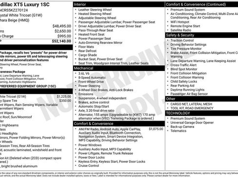 Used 2019 Cadillac XT5 Luxury image 49