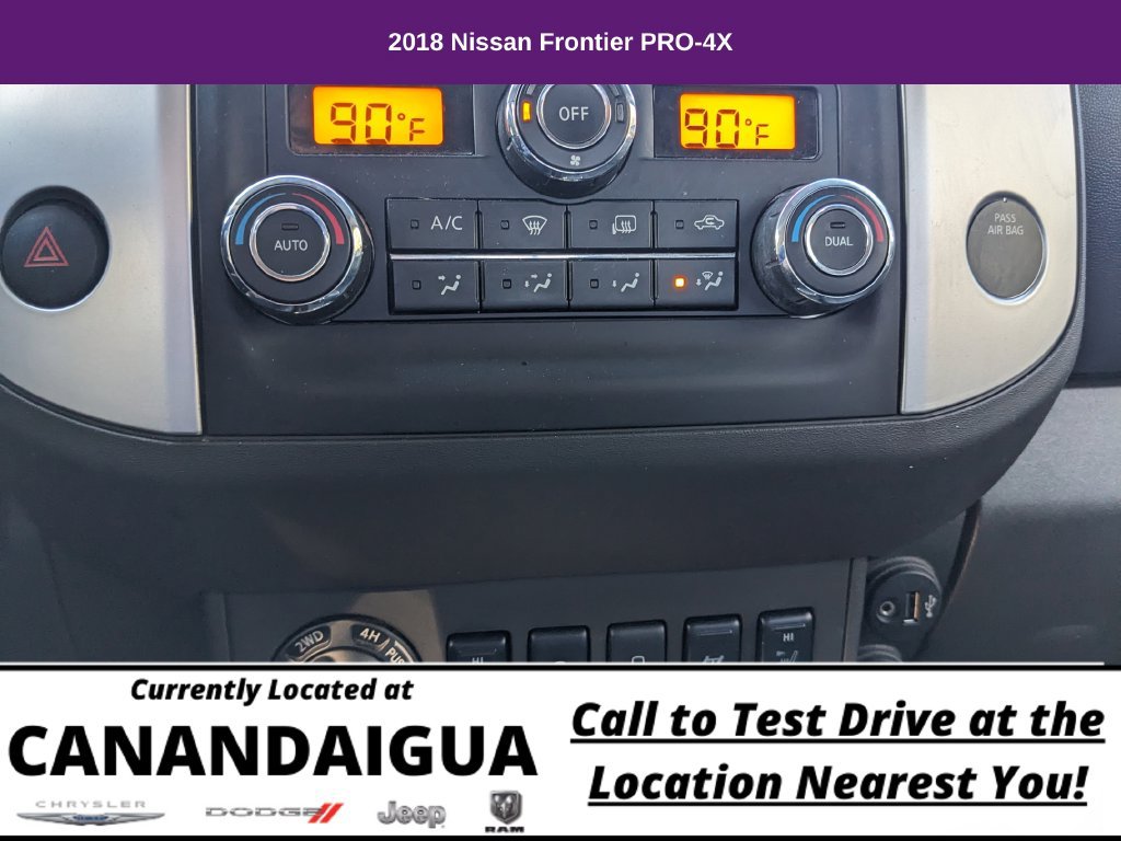 Used 2018 Nissan Frontier PRO-4X AWD/4WD image 14