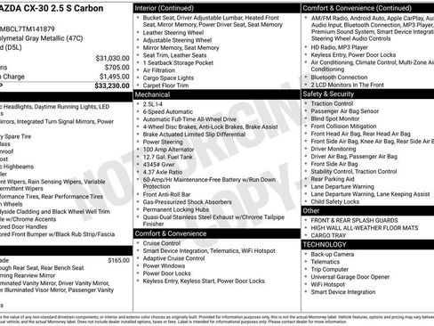 Certified 2026 MAZDA CX-30 AWD 2.5 S image 6