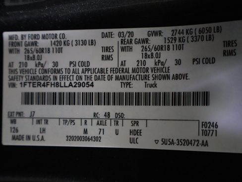 Used 2020 Ford Ranger XLT w/ Equipment Group 301A Mid image 33