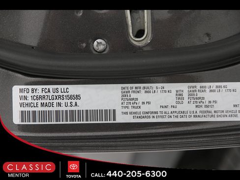 Used 2024 RAM 1500 Classic Warlock AWD/4WD image 23