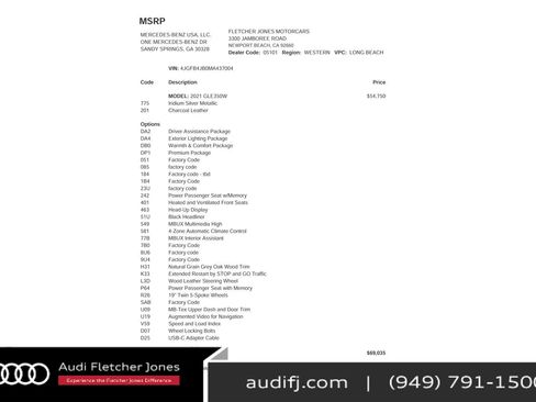 Used 2021 Mercedes-Benz GLE 350 GLE 350 SUV image 25