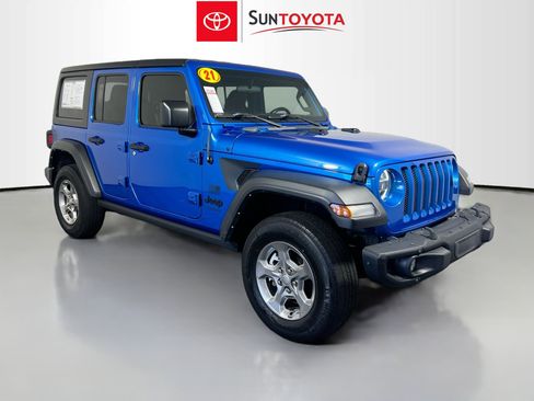 Used 2021 Jeep Wrangler Unlimited Sport AWD/4WD image 1