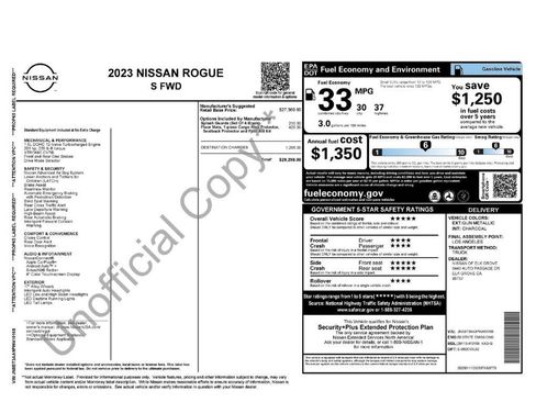 Used 2023 Nissan Rogue S FWD image 2