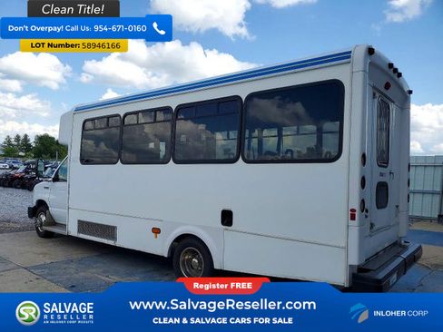 Used 2015 Ford E-450 and Econoline 450 Super Duty w/ Shuttle Bus Prep Package RWD image 4