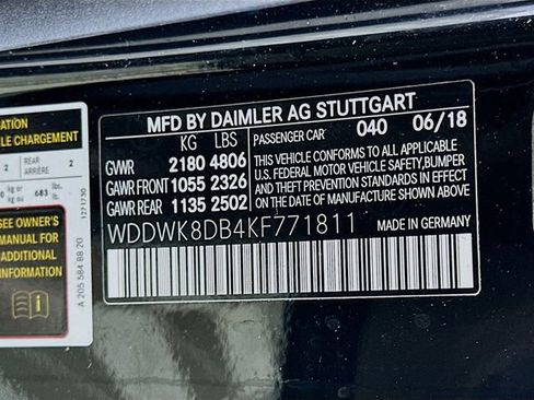 Certified 2019 Mercedes-Benz C 300 Cabriolet image 30