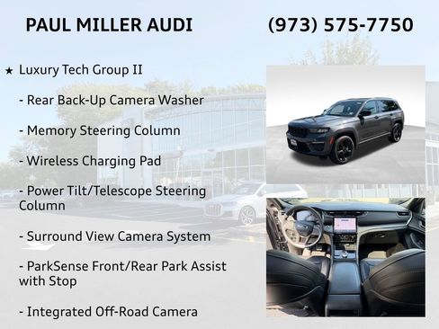 Used 2025 Jeep Grand Cherokee Limited w/ Luxury Tech Group II AWD/4WD image 14