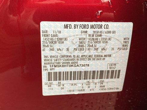 Used 2019 Ford Explorer Platinum image 32