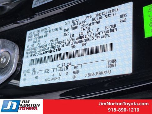 Used 2023 Ford Escape ST-Line Select w/ Tech Pack #2 AWD/4WD image 34