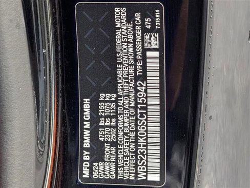 Certified 2025 BMW M4 Competition RWD image 20