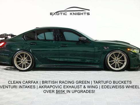 Used 2024 BMW M3 w/ Parking Assistance Package RWD image 1