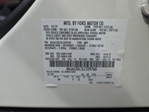 Used 2020 Ford EcoSport SE AWD/4WD image 28