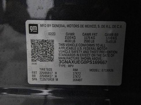 Certified 2023 Chevrolet Equinox LT image 47