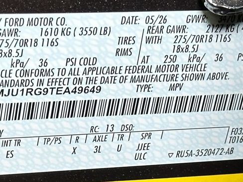 New 2026 Ford Expedition Tremor AWD/4WD image 59