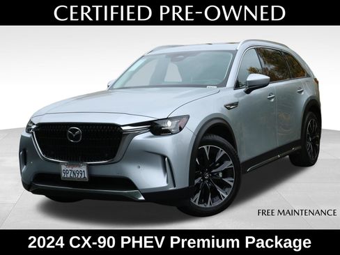 Certified 2024 MAZDA CX-90 Plug-In Hybrid w/ Premium Pkg AWD/4WD image 1