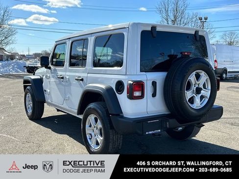 Used 2022 Jeep Wrangler Unlimited Sport S w/ Sun And Sound Package image 2