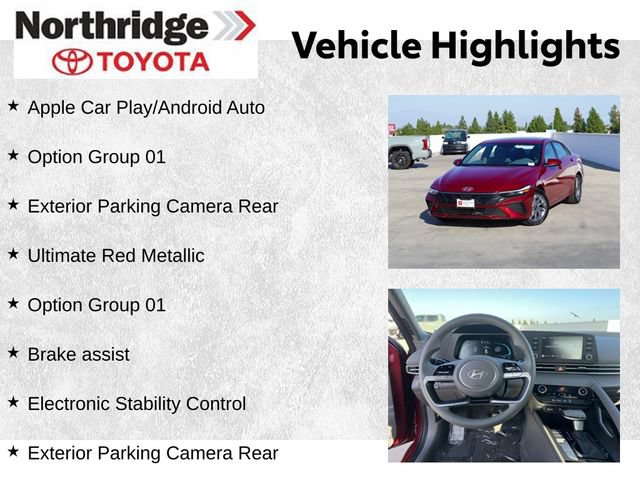 Used 2025 Hyundai Elantra Hybrid FWD image 2