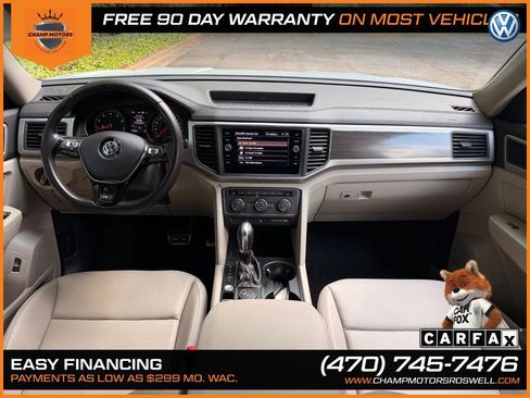 Used 2019 Volkswagen Atlas SE w/ Towing Package AWD/4WD image 2