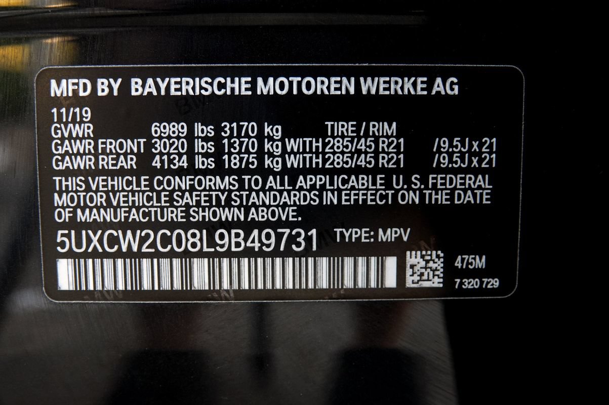 Used 2020 BMW X7 xDrive40i w/ Premium Package AWD/4WD image 45