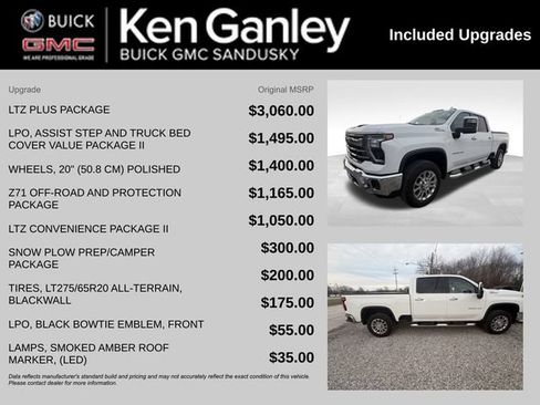 Used 2025 Chevrolet Silverado 2500 LTZ w/ LTZ Plus Package AWD/4WD image 6