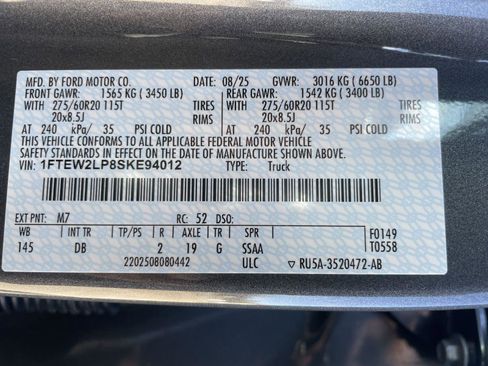 Used 2025 Ford F150 STX w/ Equipment Group 200A image 10