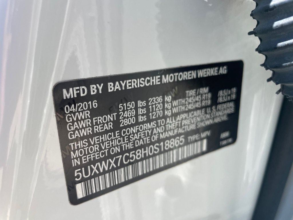 Used 2017 BMW X3 xDrive35i AWD/4WD image 38
