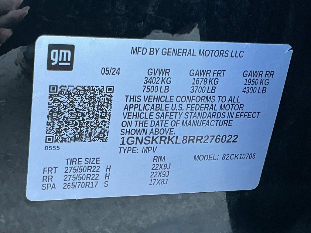 Certified 2024 Chevrolet Tahoe RST w/ Sport Performance Package AWD/4WD image 31