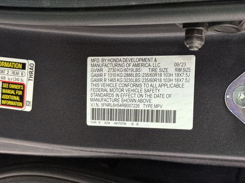 Used 2024 Honda Odyssey EX image 20