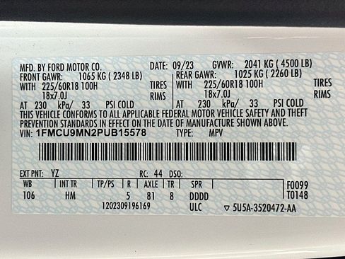Used 2023 Ford Escape ST-Line w/ Tech Pack #1 AWD/4WD image 32