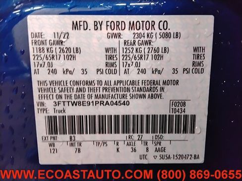 Used 2023 Ford Maverick XLT FWD image 21
