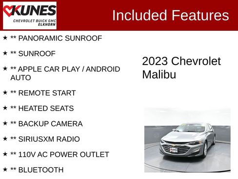 Used 2023 Chevrolet Malibu LT image 2