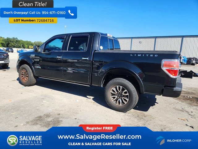 Used 2013 Ford F150 Limited AWD/4WD image 3
